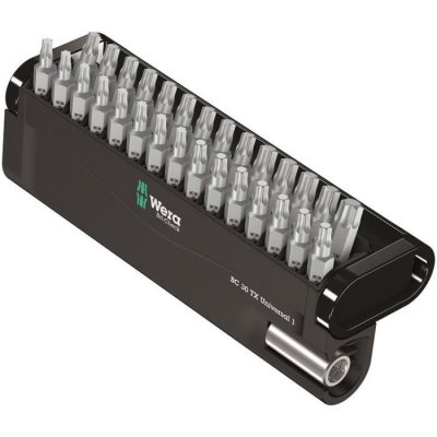 WERA Jeu De 29 Embouts Torx + 1 Porte-Embouts Aimant&eacute;  05057432001