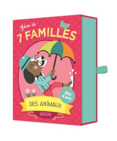 Jeu de 7 familles des animaux aille Unique Coloris Unique