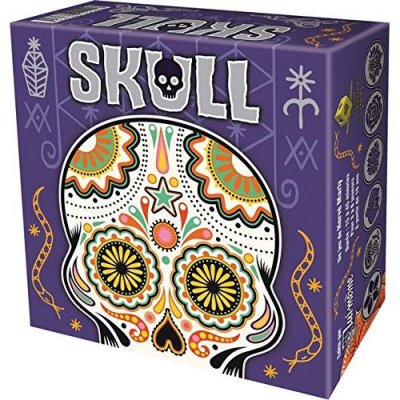 ASMODEE Jeu de bluff Asmod&eacute;e Skull Silver