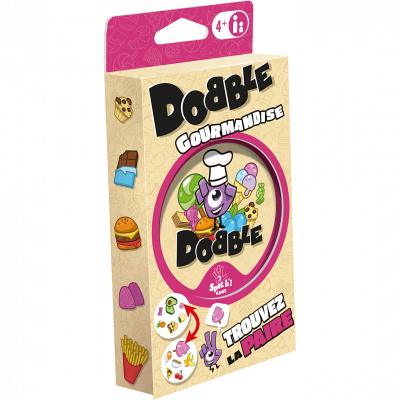 Jeu de cartes Asmodee Dobble Gourmandise 