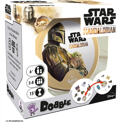Jeu de cartes Asmodee Dobble Star Wars Mandalorian 