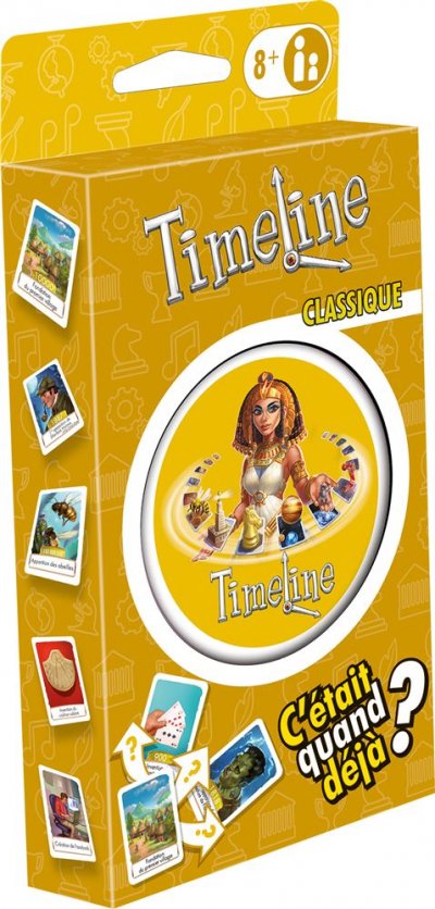 ASMODEE Jeu de cartes  Timeline Classique 