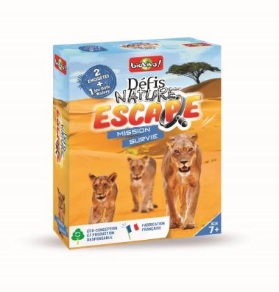 BIOVIVA Jeu de cartes  D&eacute;fis Nature Espace Mission survie 