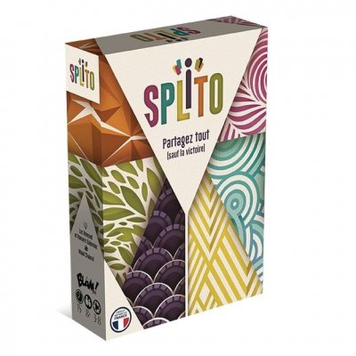 BLAM Jeu de cartes  ! Splito Multicolore
