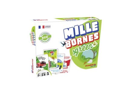 DUJARDIN Jeu de cartes  Mille Bornes Green 