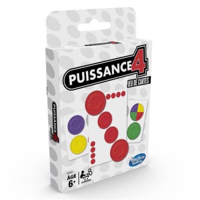HASBRO Jeu de cartes  Puissance 4 