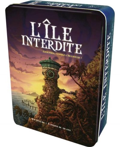 ASMODEE Jeu de cartes L'&icirc;le interdite 