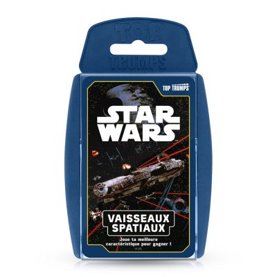 TOP TRUMPS Jeu de cartes  Star Wars Vaisseaux Spatiaux