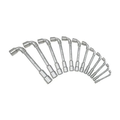KS TOOLS Jeu de cl&eacute;s &agrave; pipe  - d&eacute;bouch&eacute;es - 12 pcs - 517.0442 517.0442
