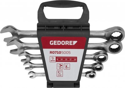 GEDORE Jeu de cl&eacute;s mixtes  RED R07105005 3300849 5 pi&egrave;ces 1 pc(s)