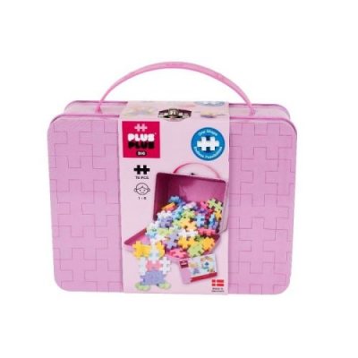 PLUS PLUS Jeu de construction Valisette Big Pastel 70 pi&egrave;ces 