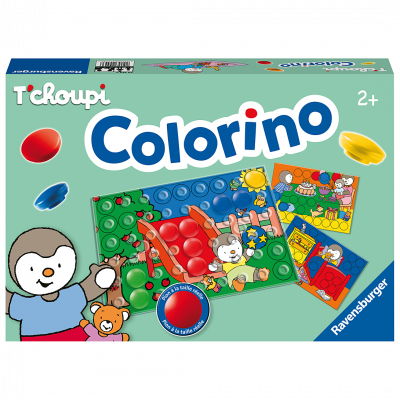 Jeu de culture g&eacute;n&eacute;rale Ravensburger Colorino T'Choupi