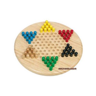 GOKI Jeu de Dames Chinoises en bois