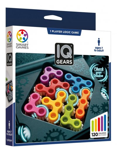 SMART GAMES Jeu de logique -  - SG 307 - 9 engrenages - Mixte - A partir de 8 ans