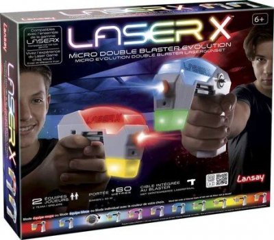 LANSAY Jeu De Plein Air  Laser X Micro Double Blaster Evolution