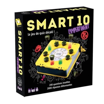WILSON JEUX Jeu De Quiz Et De Culture G&eacute;n&eacute;rale - Smart10 L'impertinent