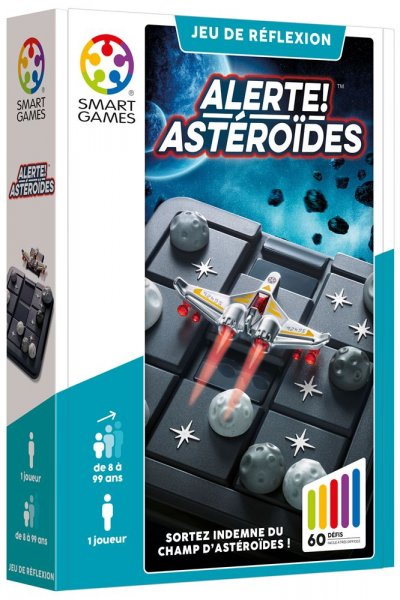 SMART GAMES Jeu de r&eacute;flexion Smartgames Alerte Ast&eacute;ro&iuml;des 