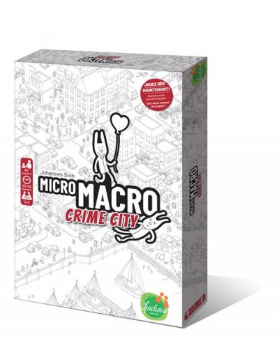 SPIELWISE Jeu de r&eacute;flexion  Micro Macro Crime City 