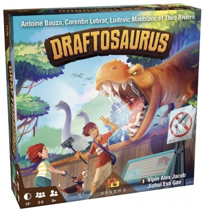 Jeu de soci&eacute;t&eacute; Ankama Draftosaurus 