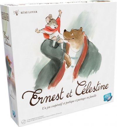 ASMODEE Jeu de soci&eacute;t&eacute;  Ernest et C&eacute;lestine 