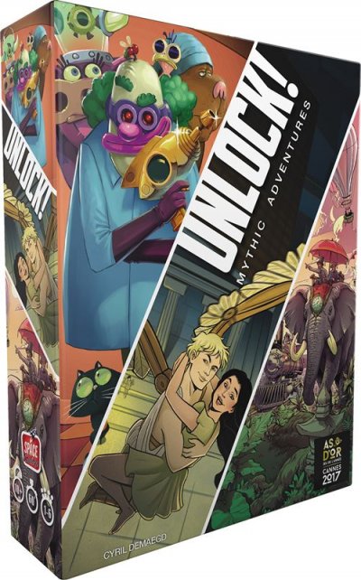 ASMODEE Jeu de soci&eacute;t&eacute;  Unlock Mythic Adventures 
