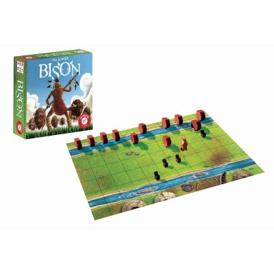 PIATNIK Jeu de soci&eacute;t&eacute; BISON  Multicolore