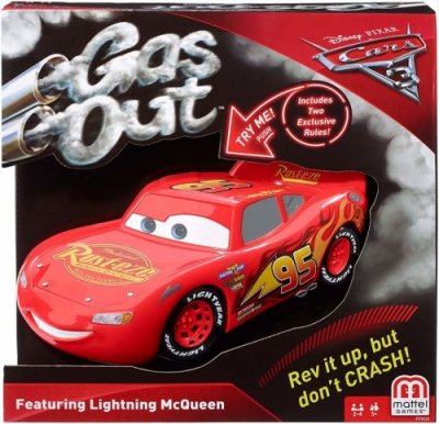 DISNEY Jeu de soci&eacute;t&eacute; Cars 3 Gas Out