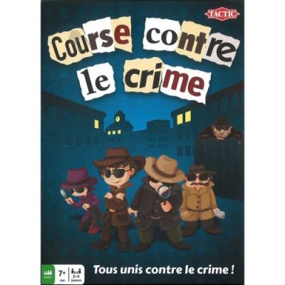 TACTIC Jeu de soci&eacute;t&eacute; course contre le crime