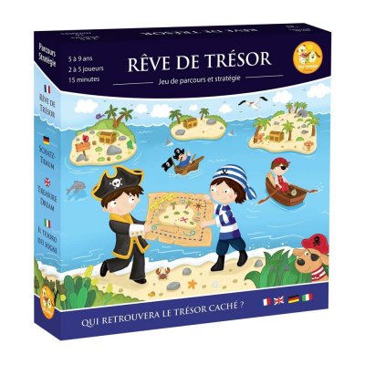 CARTAMUNDI Jeu de soci&eacute;t&eacute; famille et enfants  R&ecirc;ve de Tr&eacute;sor