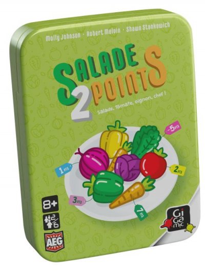 GIGAMIC Jeu de soci&eacute;t&eacute;  Salade 2 Points 