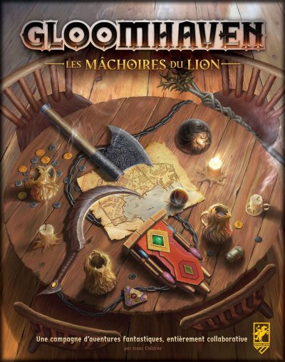 ASMODEE Jeu de soci&eacute;t&eacute; Gloomhaven Les m&acirc;choires du lion 