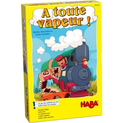 HABA Jeu de soci&eacute;t&eacute;  a toute vapeur !