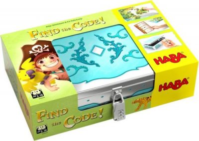 HABA Jeu de soci&eacute;t&eacute;  Find the code ! Ile des pirates 