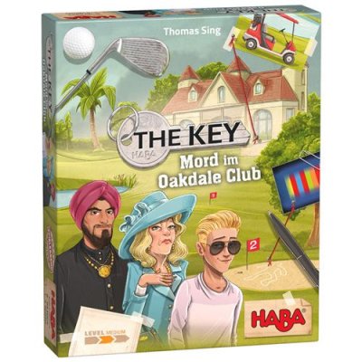 Jeu de soci&eacute;t&eacute; Haba The Key Meurtres au golf d'Oakdale 