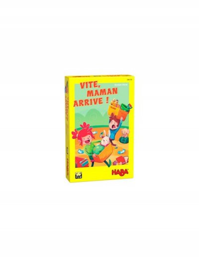 HABA Jeu de soci&eacute;t&eacute;  Vite, maman arrive ! 