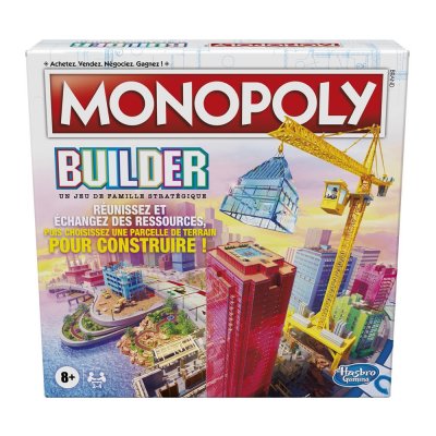 HASBRO GAMING Jeu de soci&eacute;t&eacute;  Monopoly Builder 