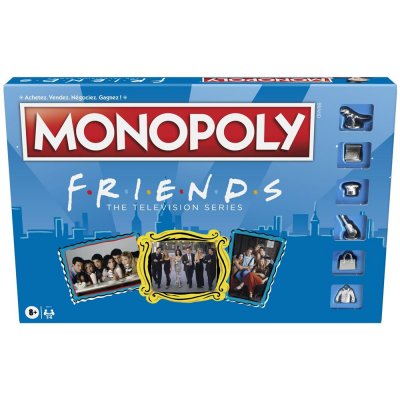 HASBRO Jeu de soci&eacute;t&eacute;  Gaming Monopoly &eacute;dition Friends la s&eacute;rie t&eacute;l&eacute;