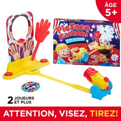 HASBRO GAMING Jeu de soci&eacute;t&eacute; hasbro pie face cannon