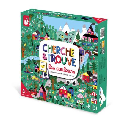 JANOD Jeu de soci&eacute;t&eacute;  Cherche et trouve les couleurs 