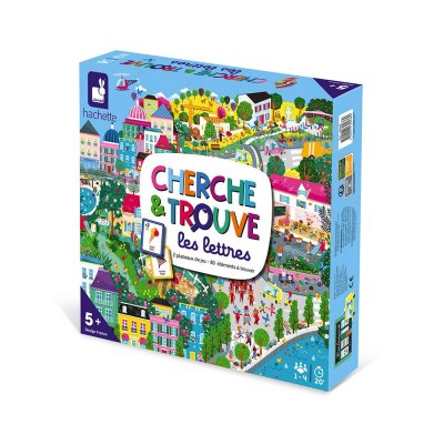 JANOD Jeu de soci&eacute;t&eacute;  Cherche et trouve les lettres 