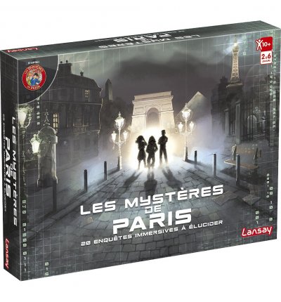Jeu de soci&eacute;t&eacute; - LANSAY - 75145 - Les Myst&egrave;res De Paris 10+