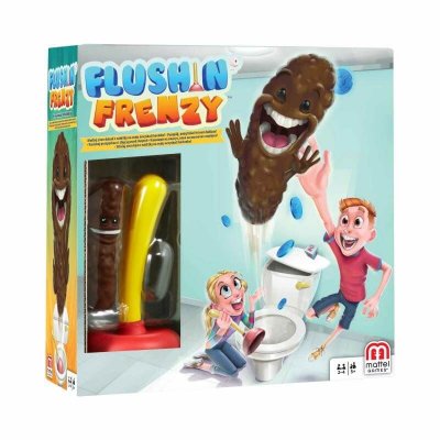 MATTEL Jeu de soci&eacute;t&eacute;  Toilettes Folie 