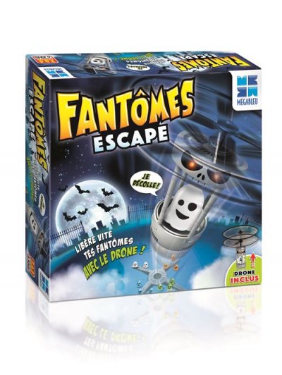 MEGABLEU Jeu de soci&eacute;t&eacute;  Fant&ocirc;mes Escape 