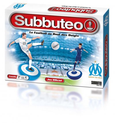 MEGABLEU Jeu de soci&eacute;t&eacute;  Subbuteo Olympique Marseille 