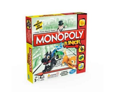 HASBRO Jeu de soci&eacute;t&eacute; Monopoly junior