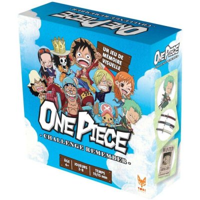 TOPI GAMES Jeu De Societe - One Piece - Remember Challenge