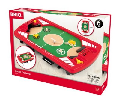 BRIO Jeu de soci&eacute;t&eacute; Pinball Challenge  Flipper 