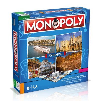 WINNING MOVES Jeu de soci&eacute;t&eacute;  Monopoly Avignon 