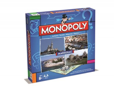 WINNING MOVES Jeu de soci&eacute;t&eacute;  Monopoly Marseille 