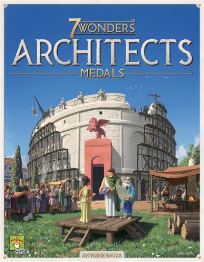 Jeu de strat&eacute;gie 7 Wonders Architects : Medals Extension